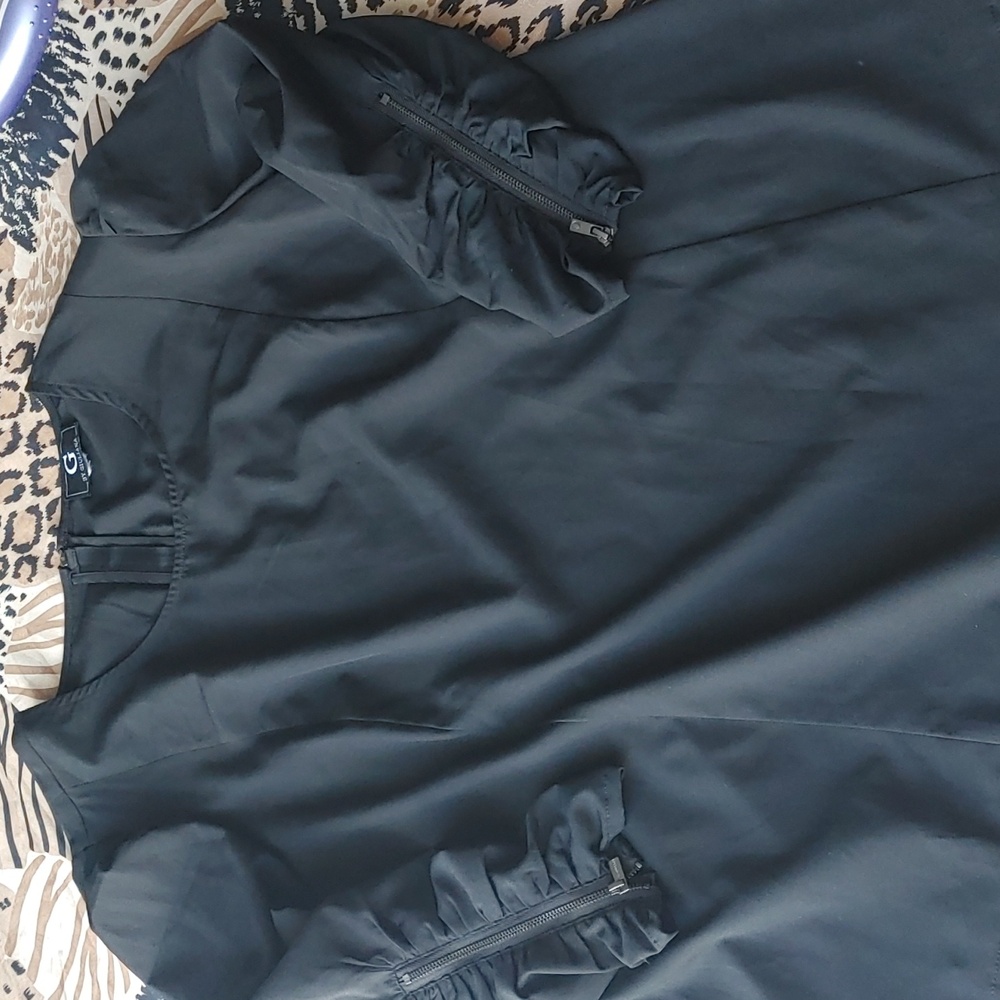 G By Giuliana Black Blouse Sz XL